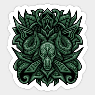 Mandala Aries Sticker